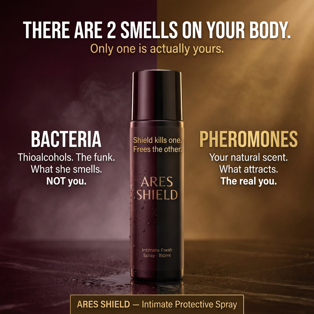 ARES Shield - Spray protecteur intime pour hommes