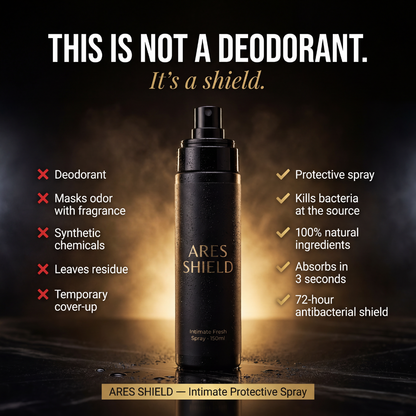 ARES Shield - Spray protecteur intime pour hommes
