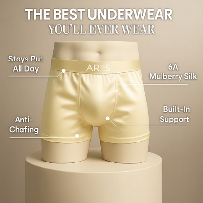 Boxers en soie haut de gamme | Confort toute la journée