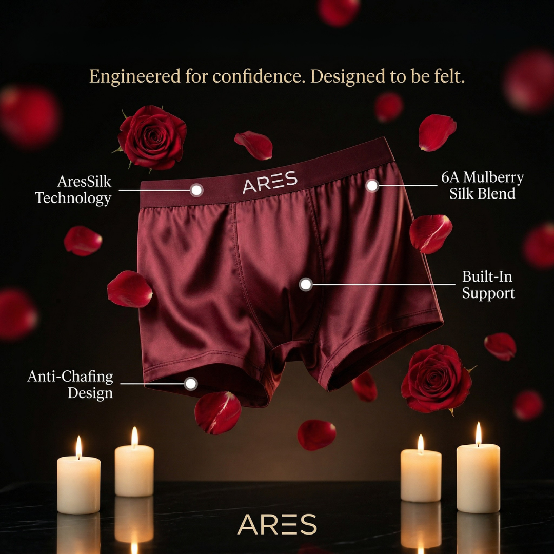 Boxer en soie de qualité supérieure | Confort toute la journée