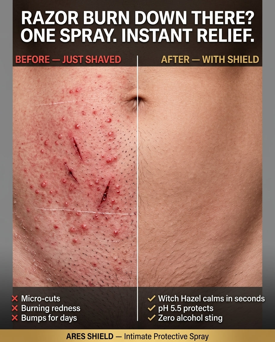 ARES Shield - Spray protecteur intime pour hommes