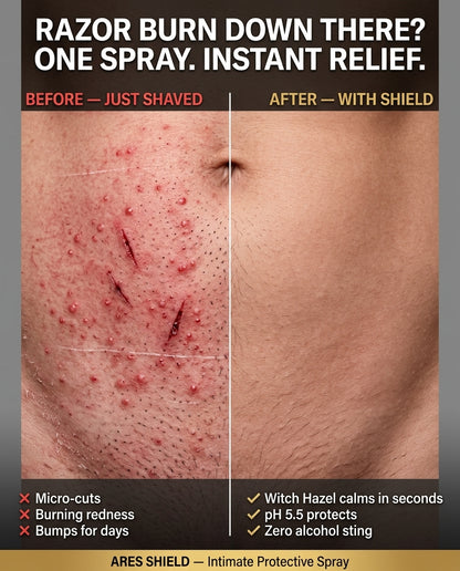 ARES Shield - Spray protecteur intime pour hommes