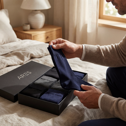 Chaussettes en soie de qualité supérieure | Confort toute la journée (NOUVEAU)